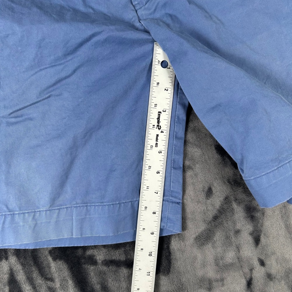 Polo Ralph Lauren Chino Shorts Mens 34 Blue Stretch Classic Fit - Picture 3 of 9